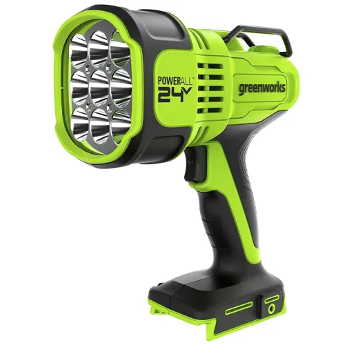 Фонарь-прожектор светодиодный (3000 лм) аккумуляторный Greenworks 24V G24SL 3401207, без АКБ и ЗУ